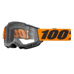 Motorcycle mask 100% ACCURI 2 OTG ORANGE CLEAR