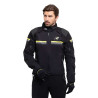 Blouson moto Rukka ARMATOU-R laminé 3 couches Noir/Jaune