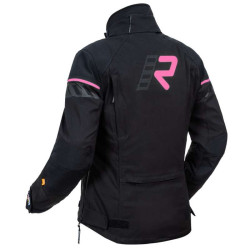 Women's motorcycle jacket Rukka RAPTORINA Gore Tex Pro laminated 3C Black/Pink 2