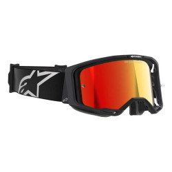 Masque cross Alpinestars VISION 8 CORP Black - Mirror Red