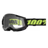 Masque moto cross 100% STRATA 2 SOLAR ECLIPSE CLEAR