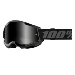 Masque moto cross 100% STRATA 2 SAND BLACK SMOKE