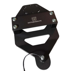 Windshield reinforcement + Motoboxer Yamaha Ténéré 700 GPS support (color screen)