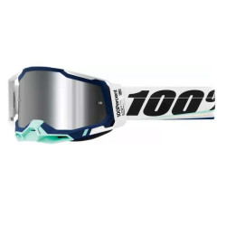 Masque moto cross 100% RACECRAFT 2 ARSHAM MIRROR SILVER