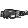 Masque cross Alpinestars VISION 8 CORP Roll-Off Black - Transparent