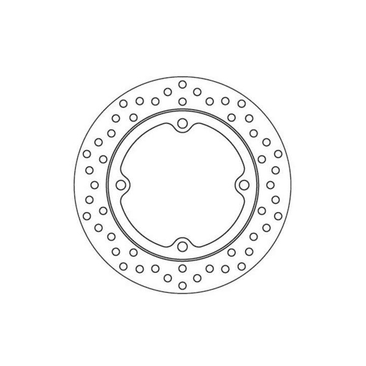 Rear brake disc Brembo Serie Oro 68B407L9 CB/CBR650F CB500F/R/X