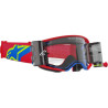Masque cross Alpinestars SUPERTECH CORP Roll-Off Rouge - Transparent