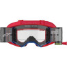 Masque cross Alpinestars SUPERTECH CORP Roll-Off Rouge - Transparent