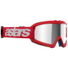 Masque cross enfant Alpinestars VISION YOUTH BLAZE Red - Mirror Silver