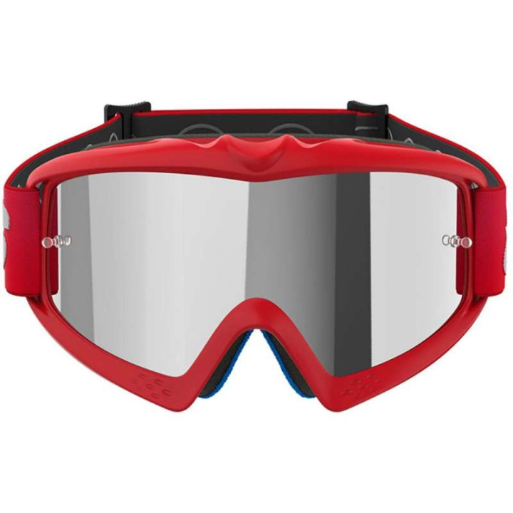 Masque cross enfant Alpinestars VISION YOUTH BLAZE Red - Mirror Silver