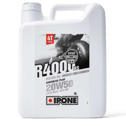 Engine oil 4T IPONE R4000 RS 20W50 4 liters