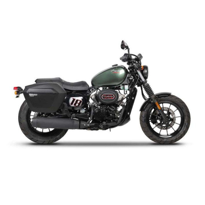 Support valises latérales Shad 3P SYSTEM (H0GV18IF) Hyosung GV125S Bobber/Aquila