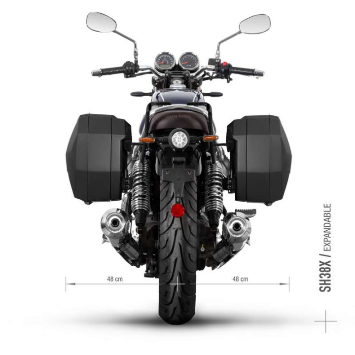 Support valises latérales Shad 3P SYSTEM (M0V783IF) Moto Guzzi V7 IV Stone/Special 23-