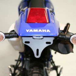 Plate holder R&G (LP0055BK) Yamaha DT125R/X