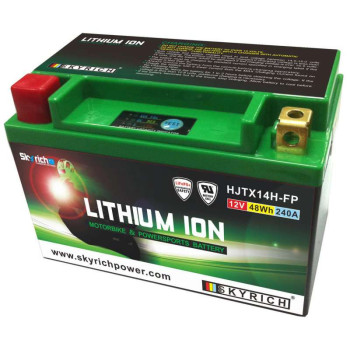 Batterie Lithium Skyrich HJTX14H-FP - YTX14H-BS / YTX14-BS