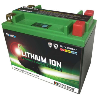 Batterie Lithium Skyrich HJTX20HQ-FP - YTX24 / YTX20 / YTX18 / YB18 / YB16 / YTX15