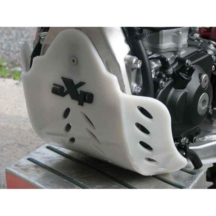Sabot moteur AXP GP PHD 6mm Blanc Honda CRF 250 10-12