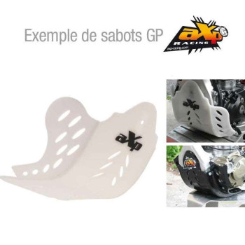 Sabot moteur AXP GP PHD 6mm Noir Yamaha YZ 125 05-13