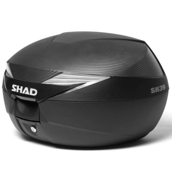Top Case moto Shad SH39 capot carbone