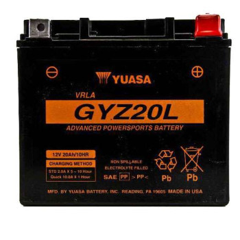 Batterie Yuasa GYZ20L GEL Honda GL1800 GOLDWING 01-