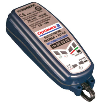 Chargeur de batterie Tecmate OPTIMATE 3 12V 2-50Ah