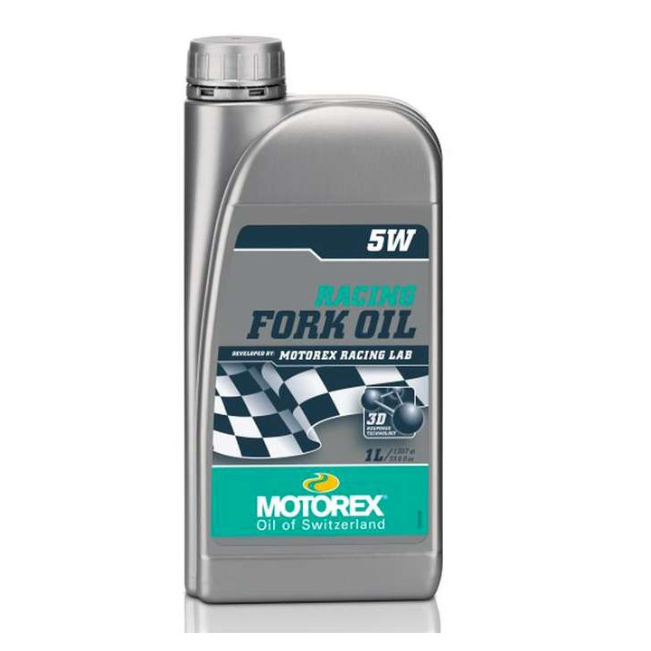 Huile de fourche Motorex Racing Fork Oil 5W 1 litre