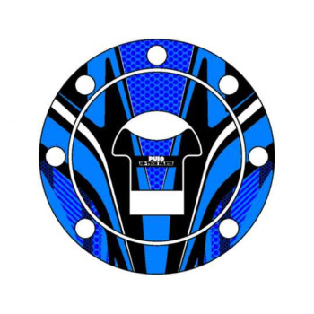 Protection bouchon de réservoir moto Puig RADIKAL Bleu Yamaha