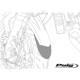 Prolongateur garde-boue avant Puig (6166N) Yamaha FJR1300 06-