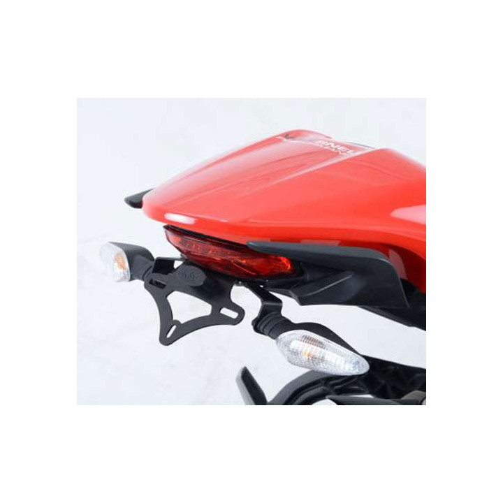 Support de plaque R&G (LP0166BK) Ducati MONSTER 821/1200 14-16