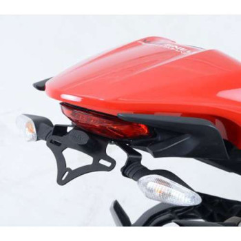Support de plaque R&G (LP0166BK) Ducati MONSTER 821/1200 14-16