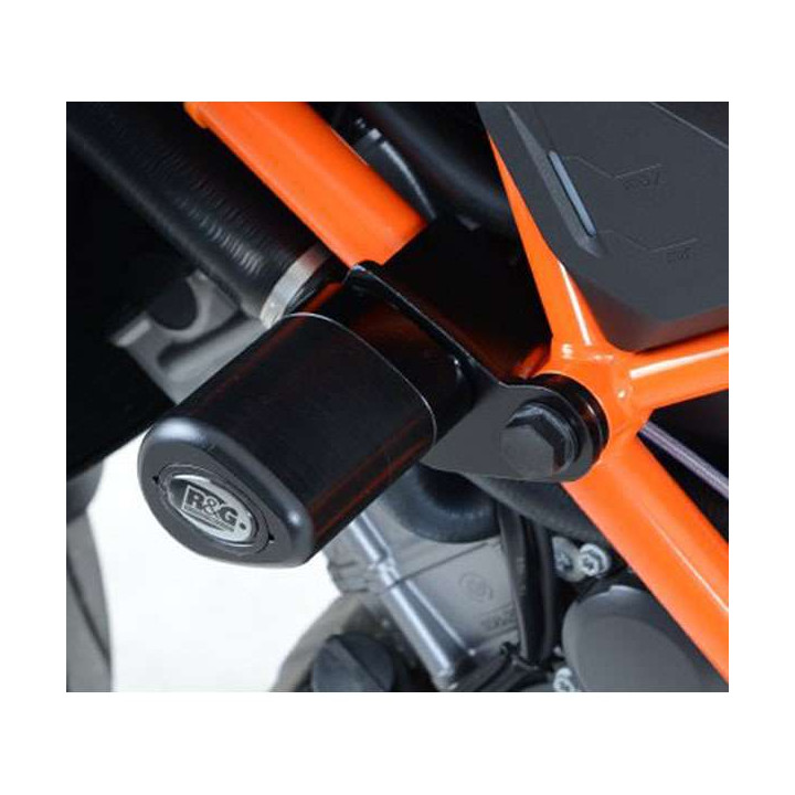 Tampons de protection R&G AERO (CP0367BL) KTM 1290 SUPER DUKE R