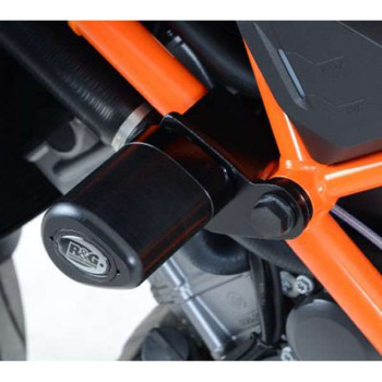 Tampons de protection R&G AERO (CP0367BL) KTM 1290 SUPER DUKE R