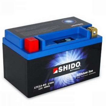 Batterie Lithium Shido LTX14-BS - YTX14-BS/YTX14H-BS