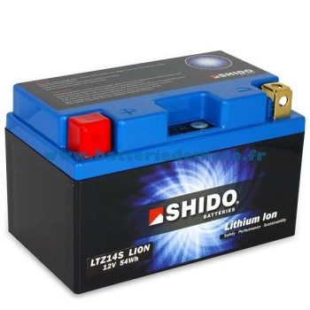 Batterie Lithium Shido LTZ14S - YTZ14S