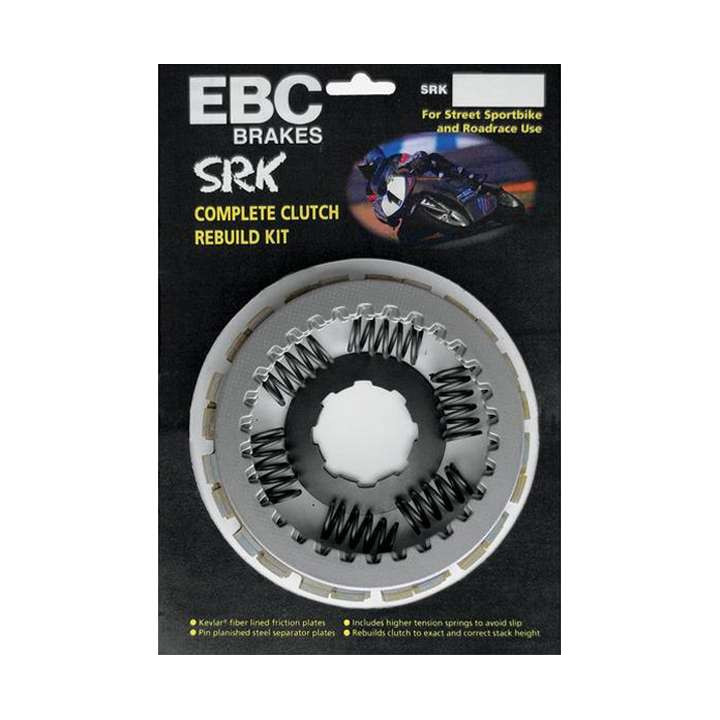 Kit disques d'embrayage + ressorts EBC SRK084 Kawasaki ZX-6R 636 05-06