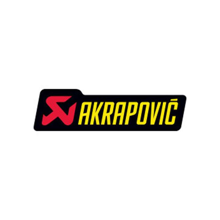 Autocollant Akrapovic 90X27mm