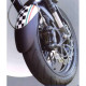 Prolongateur garde-boue av. noir Ermax Honda CB500F 16-