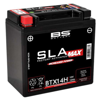 Batterie BS BTX14H SLA MAX (YTX14H)