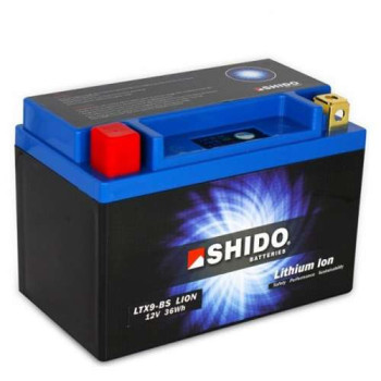 Batterie Lithium Shido LTX9-BS - YTX9-BS