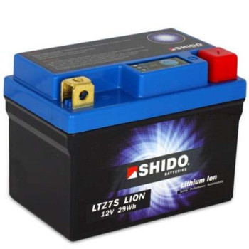 Batterie Lithium Shido LTZ7S - YTZ7S