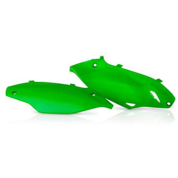 Plaques latérales vert fluo Acerbis Kawasaki KX-F250 (0016318.131)