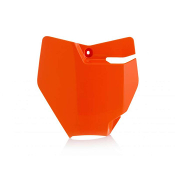 Plaque frontale orange Acerbis KTM SX65 (0021815.011.016)