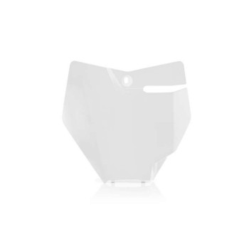 Plaque frontale blanc Acerbis KTM SX85 (0022927.030)