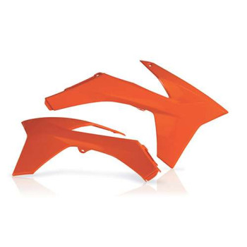 Ouies de radiateur orange Acerbis KTM EXC125 (0015693.010)