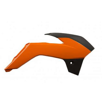 Ouies de radiateur noir/orange Acerbis KTM SX85 (0016896.209.016)