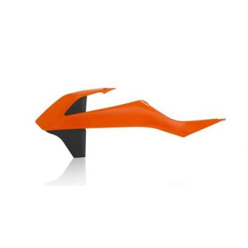 Ouies de radiateur noir/orange Acerbis KTM SX85 (0022928.209.016)