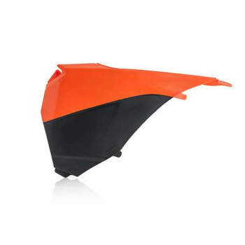 Caches boîte à air noir/orange Acerbis KTM SX125 (0016872.209)