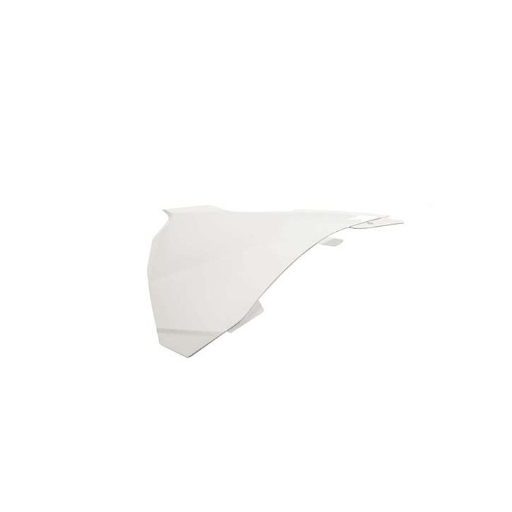 Cache boîte à air gauche blanc Acerbis KTM SX85 (0016898.030)