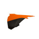 Cache boîte à air gauche noir/orange Acerbis KTM SX85 (0016898.209.016)