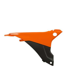 Caches boîte à air noir/orange Acerbis KTM EXC125 (0017202.209)
